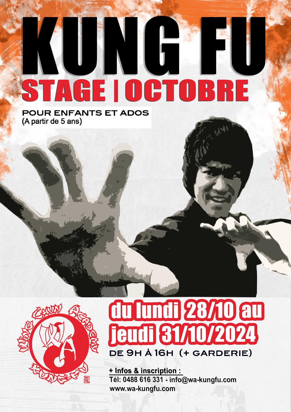 Affiche Stage automne 2024 site